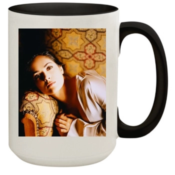 Salma Hayek 15oz Colored Inner & Handle Mug