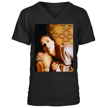 Salma Hayek Men's V-Neck T-Shirt