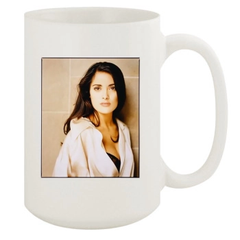 Salma Hayek 15oz White Mug