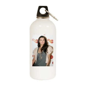 Ali Landry White Water Bottle With Carabiner