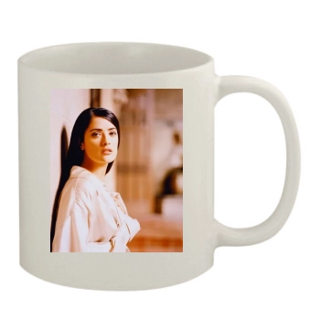 Salma Hayek 11oz White Mug