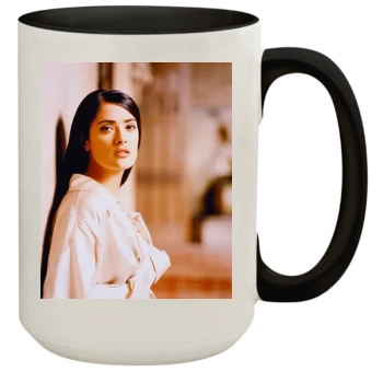 Salma Hayek 15oz Colored Inner & Handle Mug