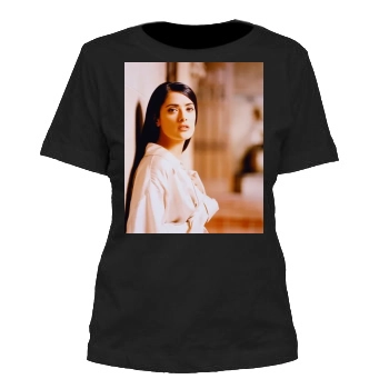 Salma Hayek Women's Cut T-Shirt