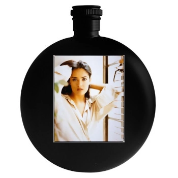 Salma Hayek Round Flask