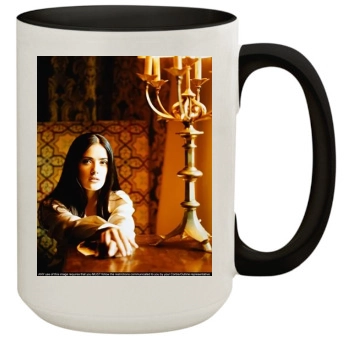 Salma Hayek 15oz Colored Inner & Handle Mug