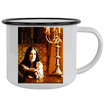 Salma Hayek Camping Mug