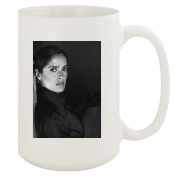 Salma Hayek 15oz White Mug