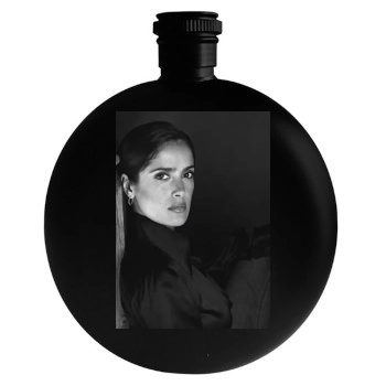 Salma Hayek Round Flask