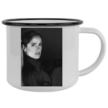 Salma Hayek Camping Mug