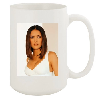 Salma Hayek 15oz White Mug