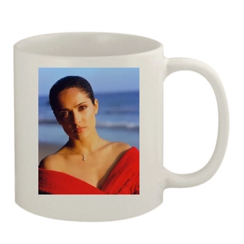 Salma Hayek 11oz White Mug