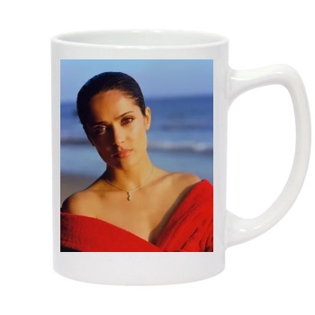 Salma Hayek 14oz White Statesman Mug