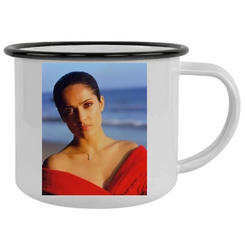 Salma Hayek Camping Mug