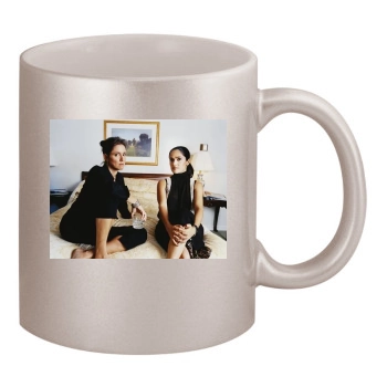 Salma Hayek 11oz Metallic Silver Mug