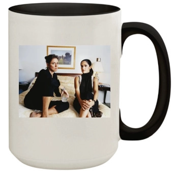 Salma Hayek 15oz Colored Inner & Handle Mug