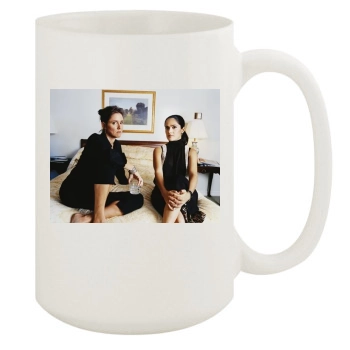 Salma Hayek 15oz White Mug