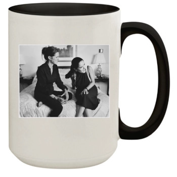 Salma Hayek 15oz Colored Inner & Handle Mug