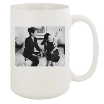 Salma Hayek 15oz White Mug