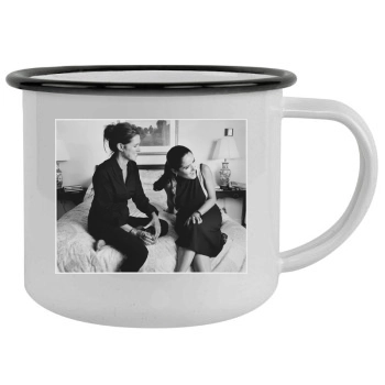 Salma Hayek Camping Mug