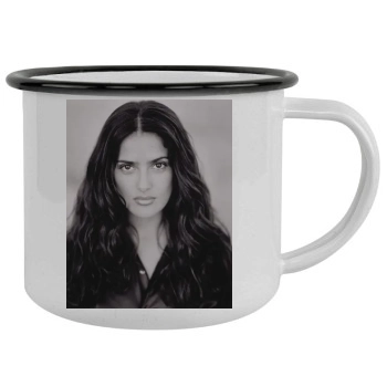 Salma Hayek Camping Mug