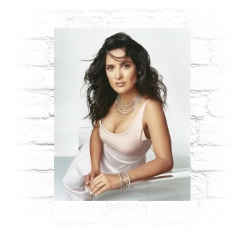 Salma Hayek Metal Wall Art