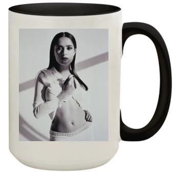 Salma Hayek 15oz Colored Inner & Handle Mug