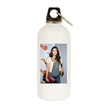 Ali Landry White Water Bottle With Carabiner