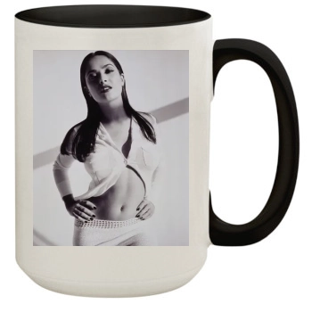 Salma Hayek 15oz Colored Inner & Handle Mug