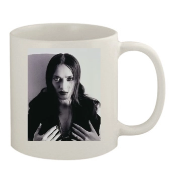 Salma Hayek 11oz White Mug