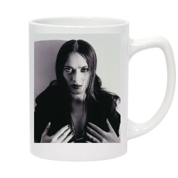 Salma Hayek 14oz White Statesman Mug