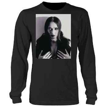 Salma Hayek Men's Heavy Long Sleeve TShirt