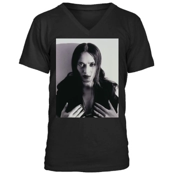 Salma Hayek Men's V-Neck T-Shirt