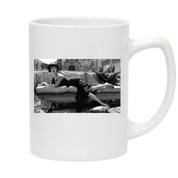 Salma Hayek 14oz White Statesman Mug