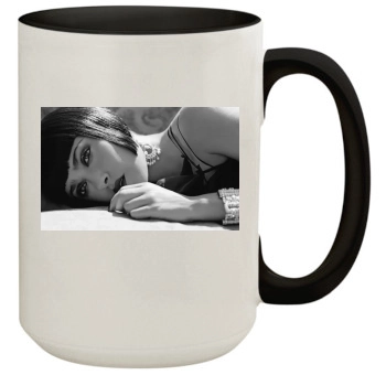 Salma Hayek 15oz Colored Inner & Handle Mug