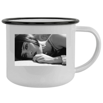 Salma Hayek Camping Mug