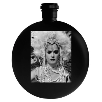 Salma Hayek Round Flask