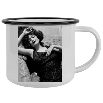 Salma Hayek Camping Mug