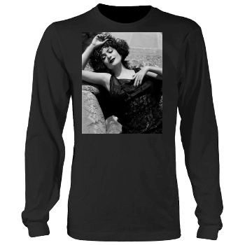 Salma Hayek Men's Heavy Long Sleeve TShirt