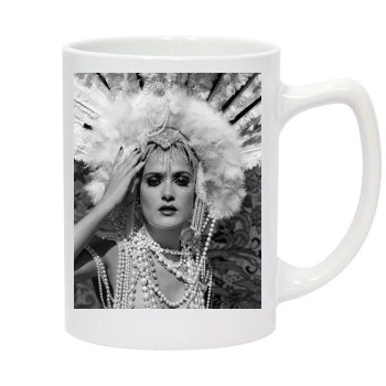 Salma Hayek 14oz White Statesman Mug