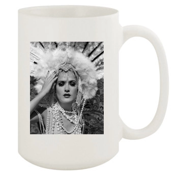 Salma Hayek 15oz White Mug