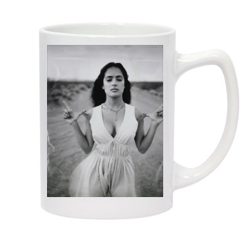 Salma Hayek 14oz White Statesman Mug