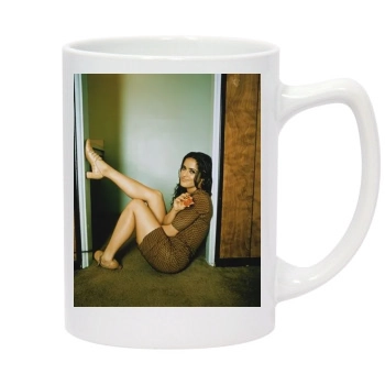 Salma Hayek 14oz White Statesman Mug