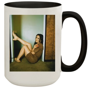 Salma Hayek 15oz Colored Inner & Handle Mug