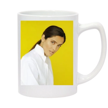 Salma Hayek 14oz White Statesman Mug