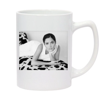 Salma Hayek 14oz White Statesman Mug