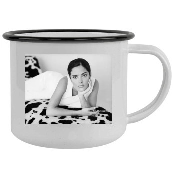 Salma Hayek Camping Mug