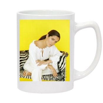 Salma Hayek 14oz White Statesman Mug