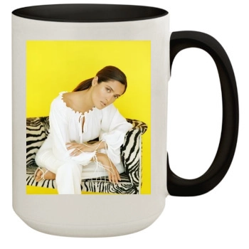 Salma Hayek 15oz Colored Inner & Handle Mug