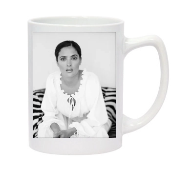 Salma Hayek 14oz White Statesman Mug