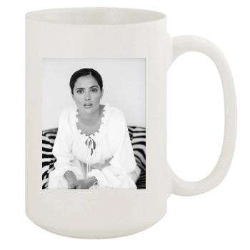 Salma Hayek 15oz White Mug